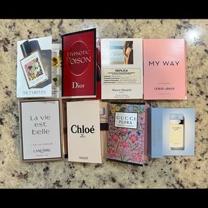 Luxury perfum sample set